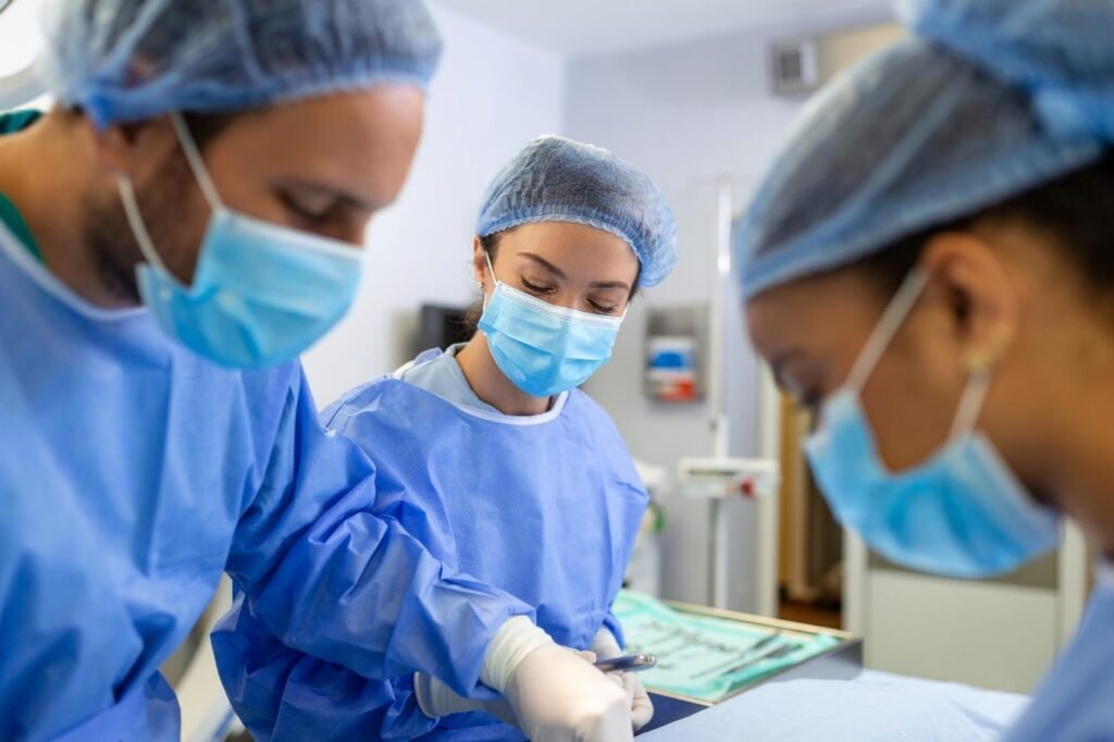 SRN Hospital Doctors Perform Complex Surgery